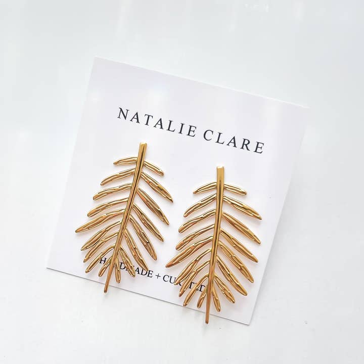 Natalie Clare Collections - Wholesale Stud/Post Earrings - The Root Earring4