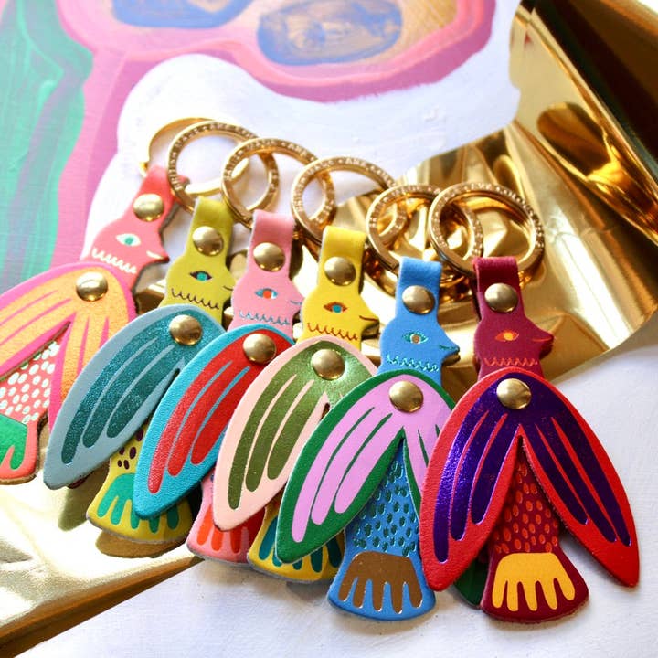 Songbirds Key Fob for wholesale by Ark Colour Design