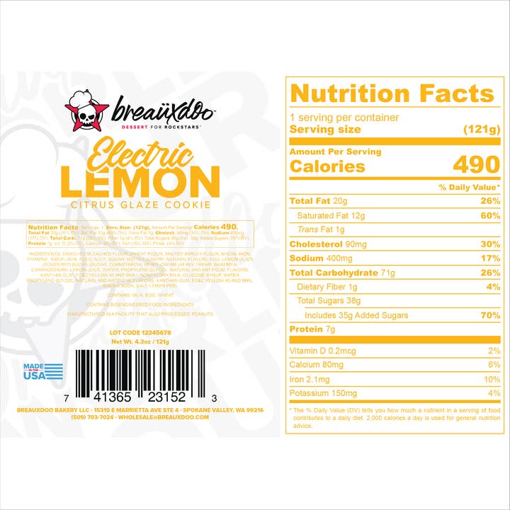 Breauxdoo Bakery - Wholesale Cookie - Electric Lemon Cookie4