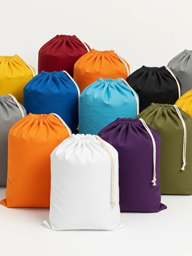 MIX Colored Laundry Bags 29" X 35" for wholesale by Thread Stylez (Authorized Dealer)
