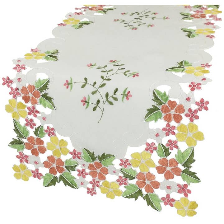 Fancy Blomster Bordløber for engroshandel hos Xia Home Fashions & Manor Luxe