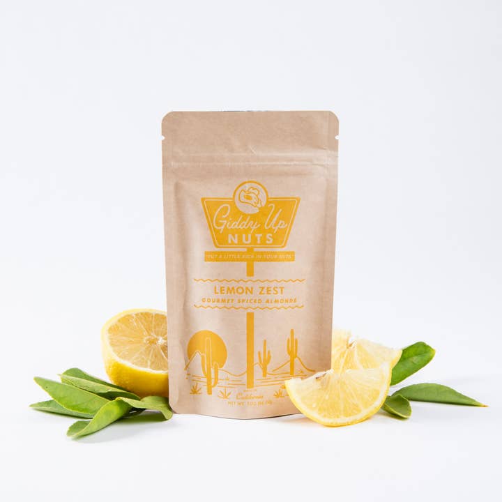Giddy Up Nuts - Wholesale Nuts - 2 oz Lemon Zest