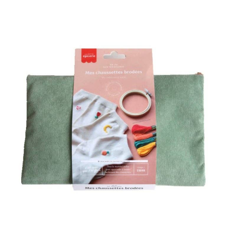 La Petite Épicerie - Wholesale DIY Craft Kit - DIY HABERCERY - My embroidered socks