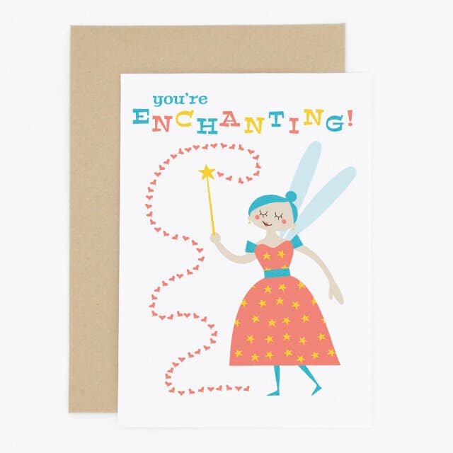 Fairy Tale Enchanting Fairy Love Card for wholesale by Madame Annie et Fils