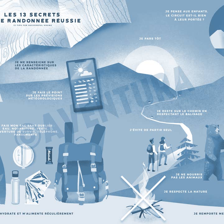 AVENTURA ÉDITIONS - Wholesale Notebook - Hiking Notebook A63