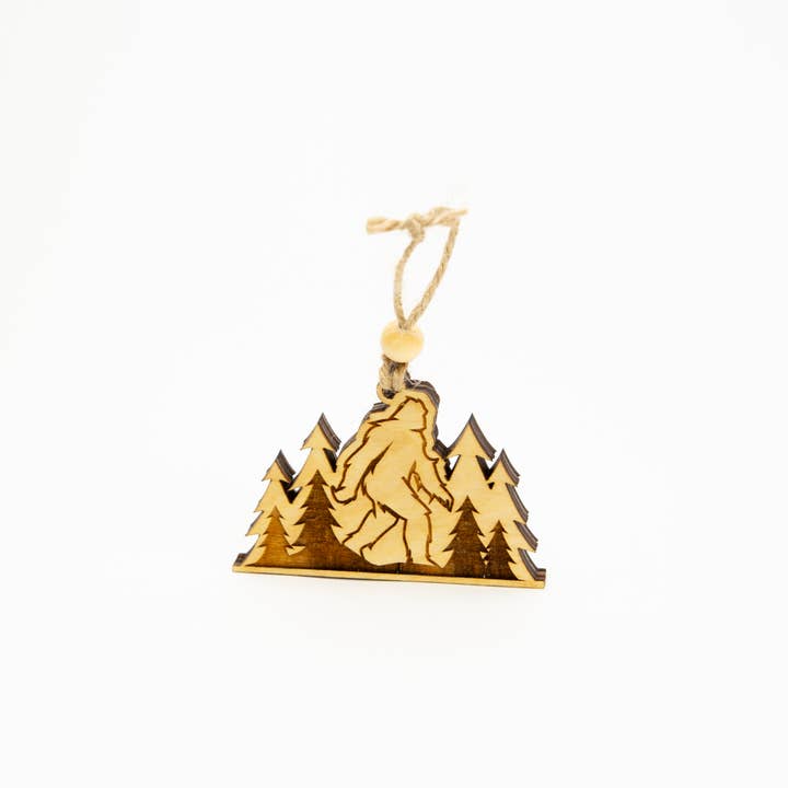 Beyond The Kerf - Wholesale Ornament - Sasquatch Ornament