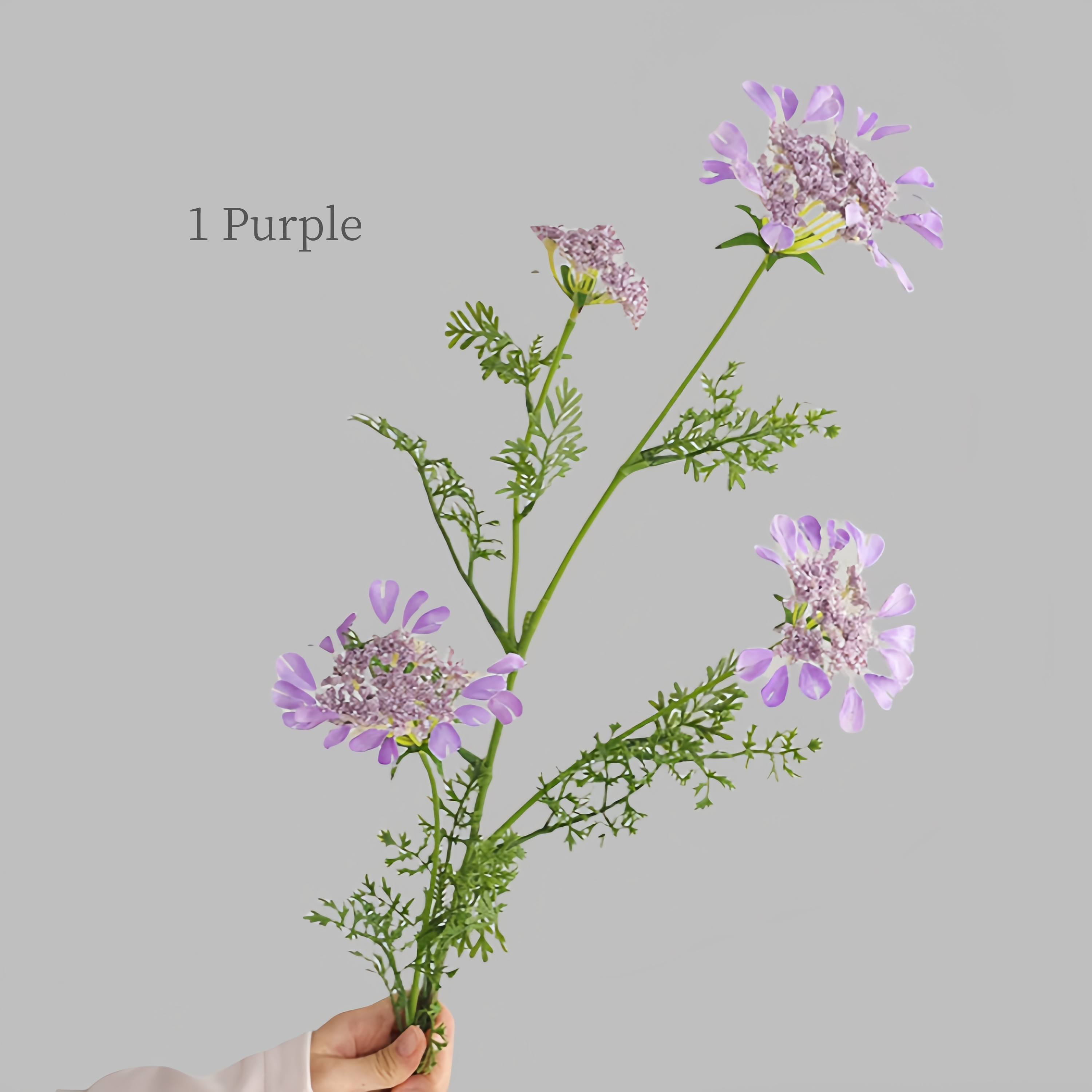 ACNITE(We cover U.S. import duties) - Wholesale Artificial Flowers - Artificial Flower Bai Fei Xiang For wedding decor Bouquet3