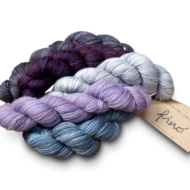 Rooster Yarns - Venta al por mayor Hilos - Set de mini madejas de hilo de tejido Fino de Manos del Uruguay8