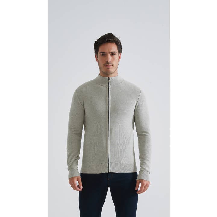 Pikétröja 100% bomull - Grå för wholesale av Yves Enzo