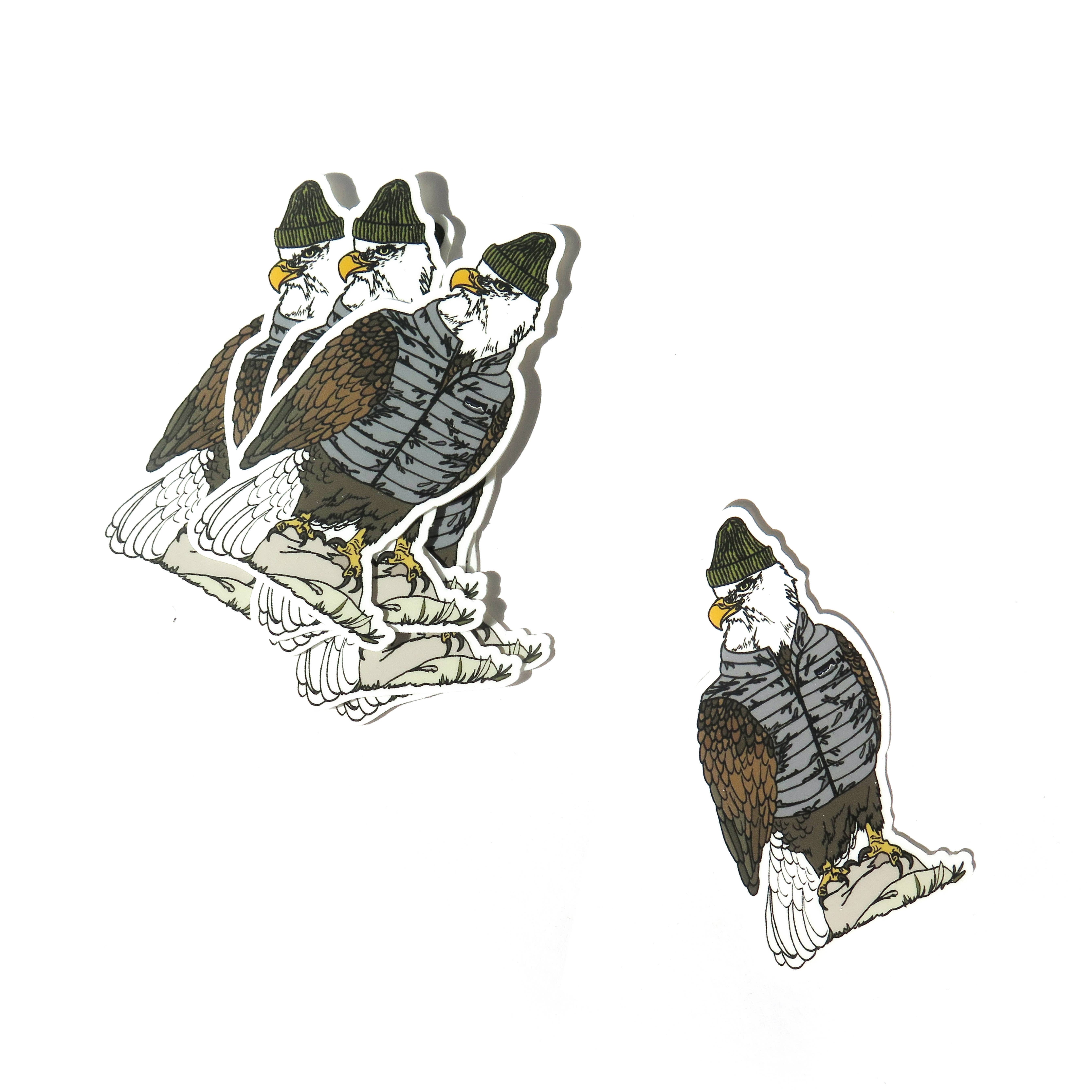 Wild Life Illustration Co. - Wholesale Sticker - Eagle Sticker1