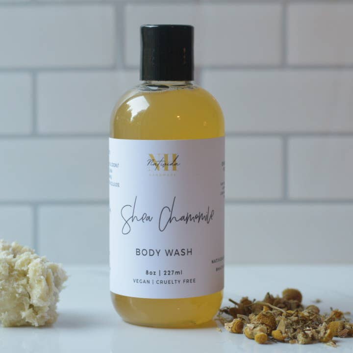 Shea Chamomile Body Wash voor wholesale door Nativida Handmade