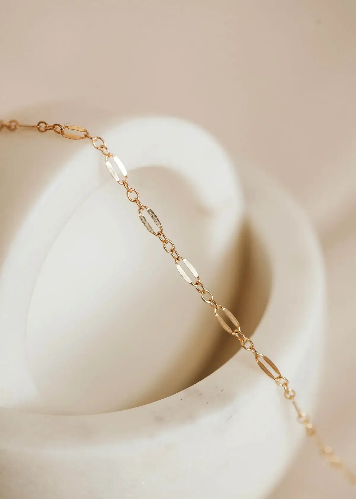 Hello Adorn - Wholesale Link & Chain Bracelet - Lace Bracelet | 14kt Gold Fill + Sterling Silver2