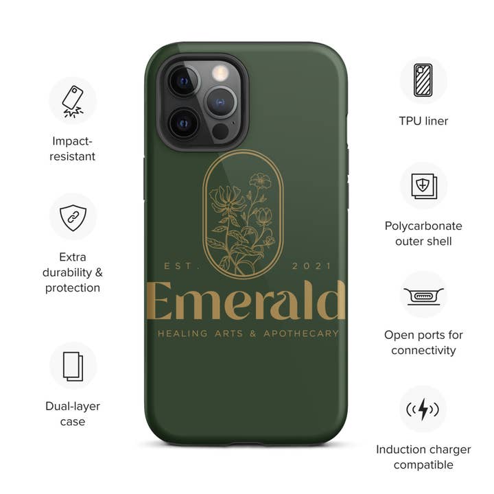 Practicality Skin & Body care - Wholesale Phone Case - Unisex - Emerald Tough iPhone case13