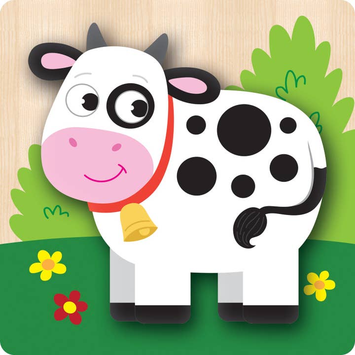 Masterpieces Puzzles - Wholesale Puzzle - Kids - Farm Chunky Wood Puzzles - Kids 4 Pack