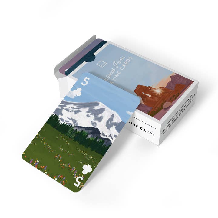 National Parks Playing Cards for wholesale by Slightly Stationery