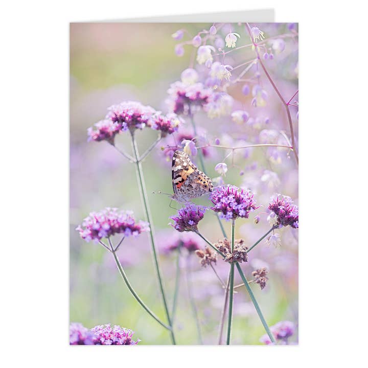 Vikbart "Tistelfjäril älskar järnört IV" för wholesale av paruspaper. nutzfeine papeterie