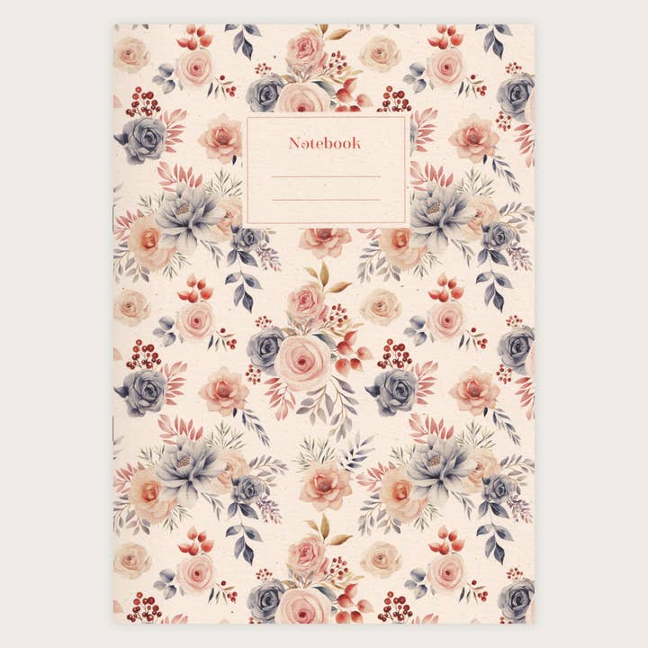 A4 notebook | Watercolor Garden 9 for wholesale by etmamu