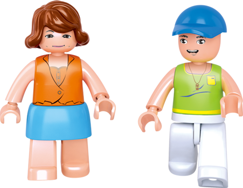 Texas Toy Distribution – wholesale Building set – Child – Girl's Dream Surf Shop Building Brick Kit (192 pcs)5