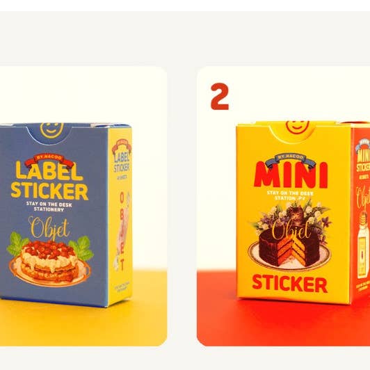 K_Wonderland - Wholesale Sticker - Vintage Unique Sticker Pack- Object