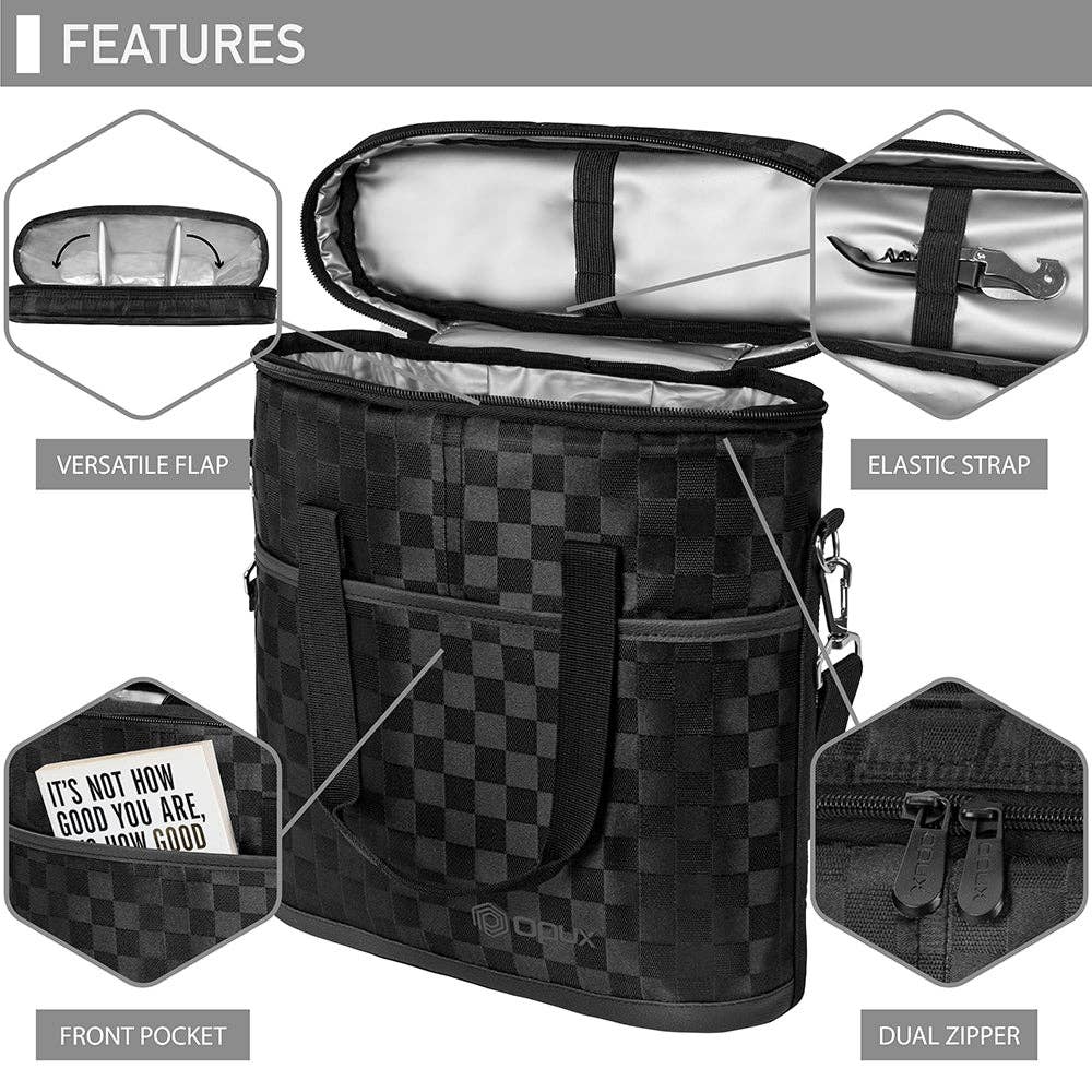 OPUX - Wholesale Wine Tote - 3 Bottle Wine Carrier Bag4