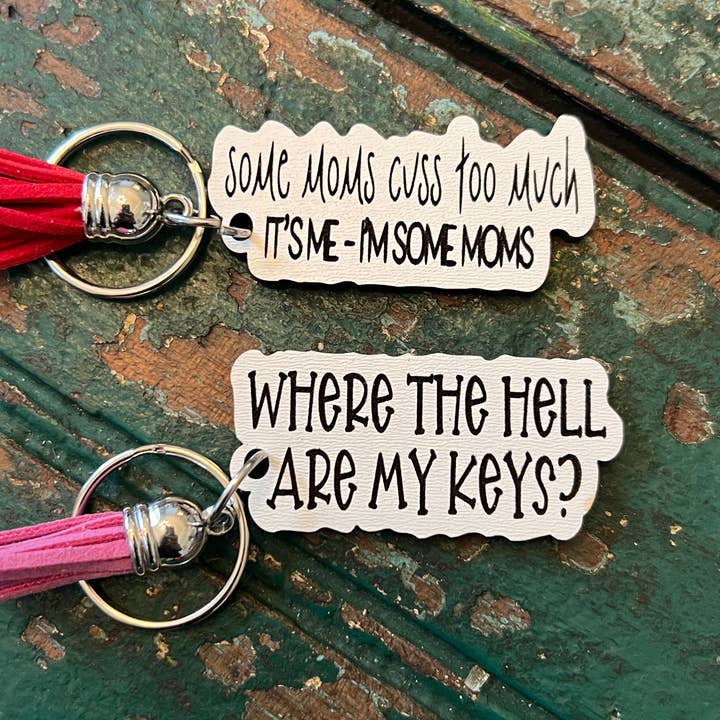 Suchfungoods - Wholesale Keychain - Women's - Snarky keychain with tassel5