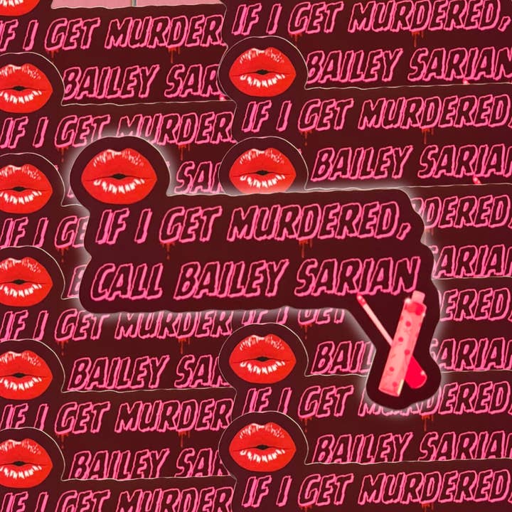 Belladonna Book Coven - Wholesale Sticker - Bailey Sarian True Crime Sticker