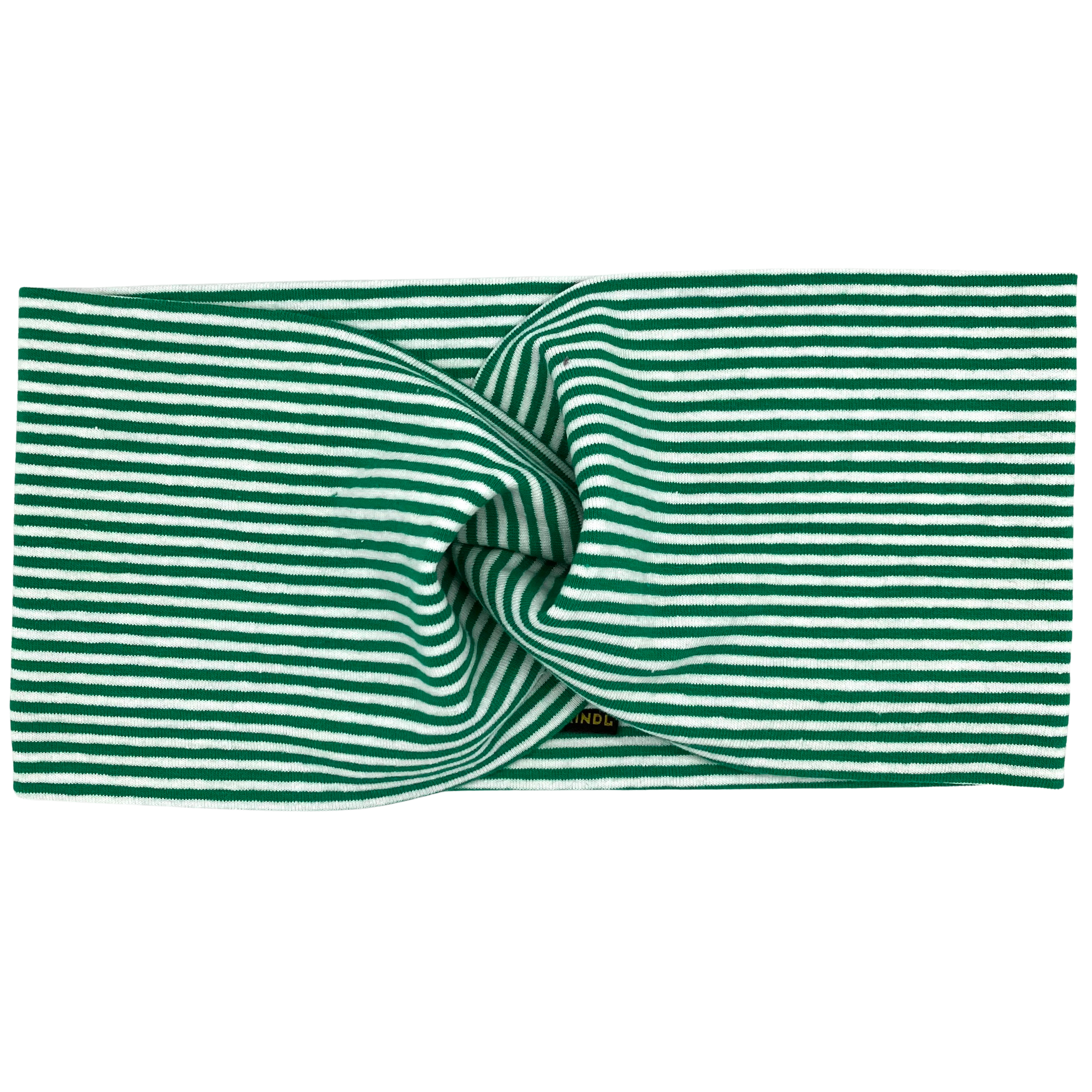 KINDL wien - Wholesale Fashion Headband - Women's - Headband Stripes Maritime Green White Cotton Jersey2