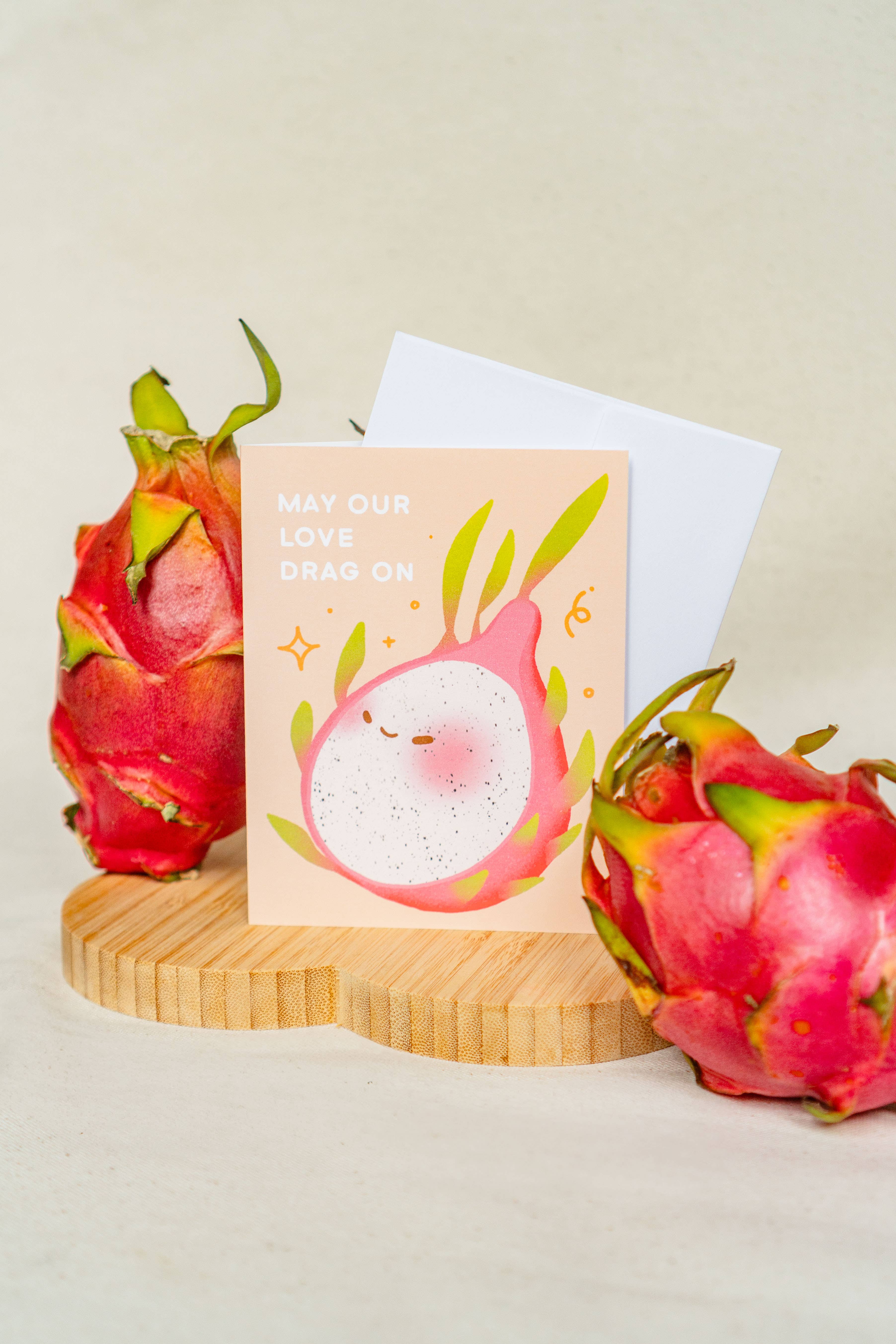 Caoculator - Wholesale Love Card - Dragon fruit Card4