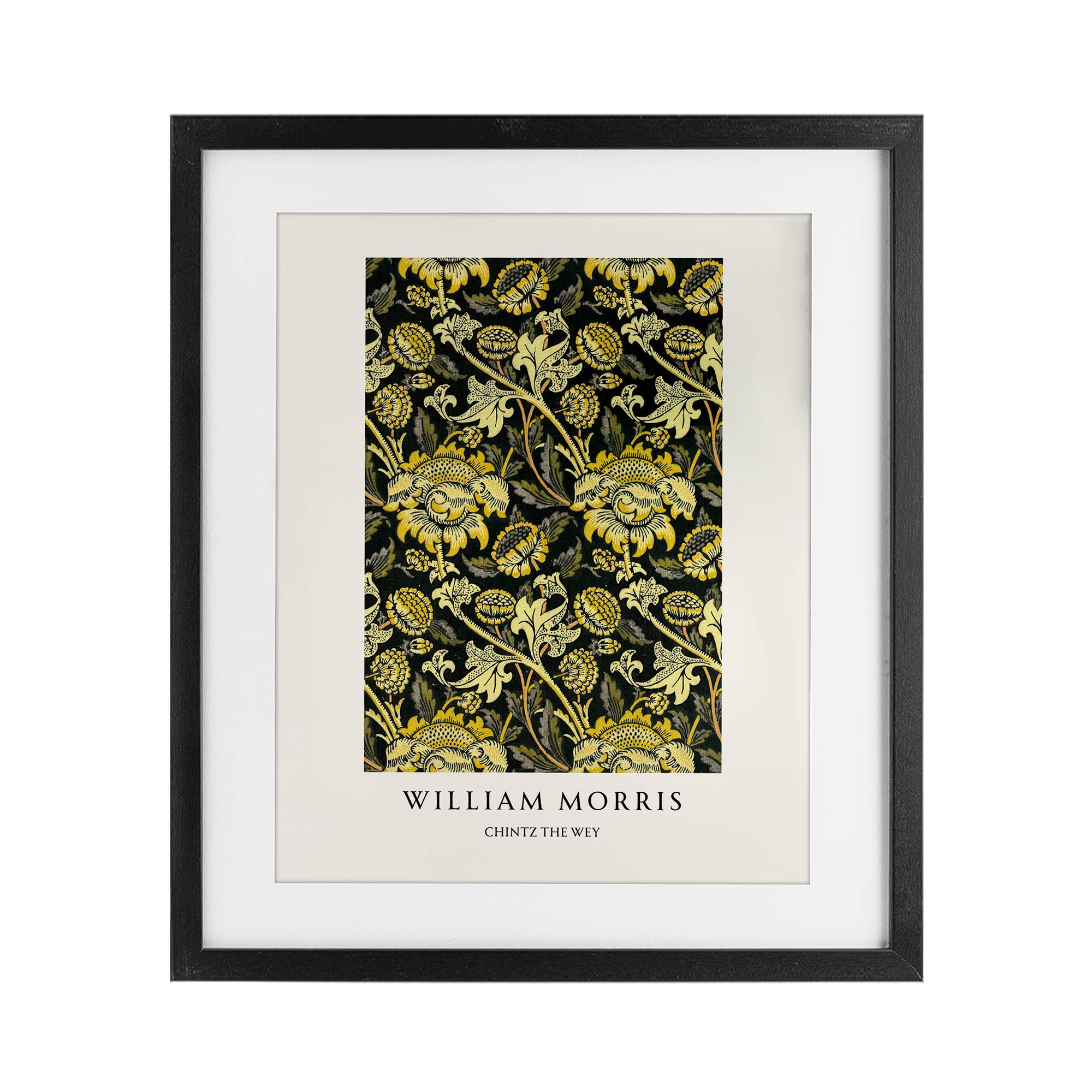 Stupell Industries - Wholesale Wall Sign - William Morris Chintz The Wey - Print Under Glass Wall Art0