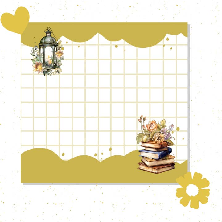 Notes autocollantes old books pour la vente par Art Bujo Boutique