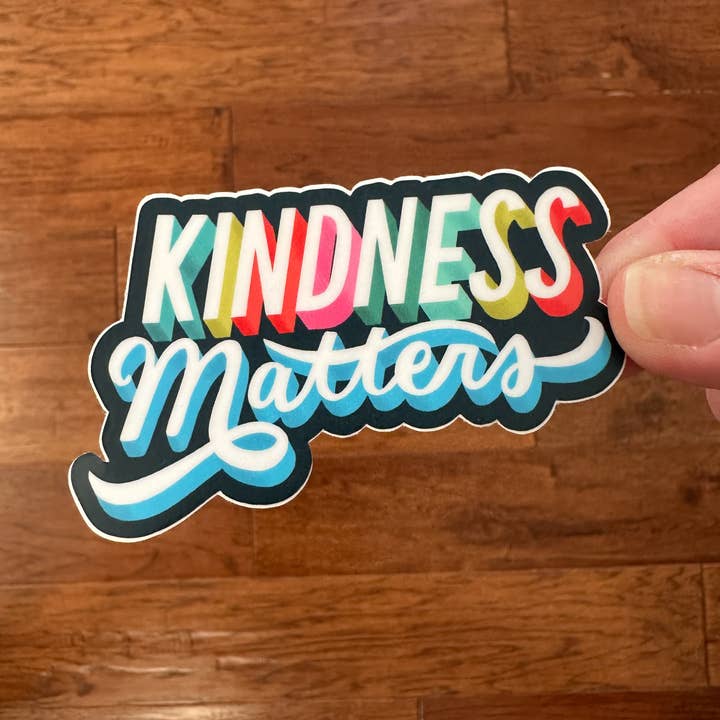 Barone and Co. - Wholesale Sticker - Kindness Matters Die-cut Sticker