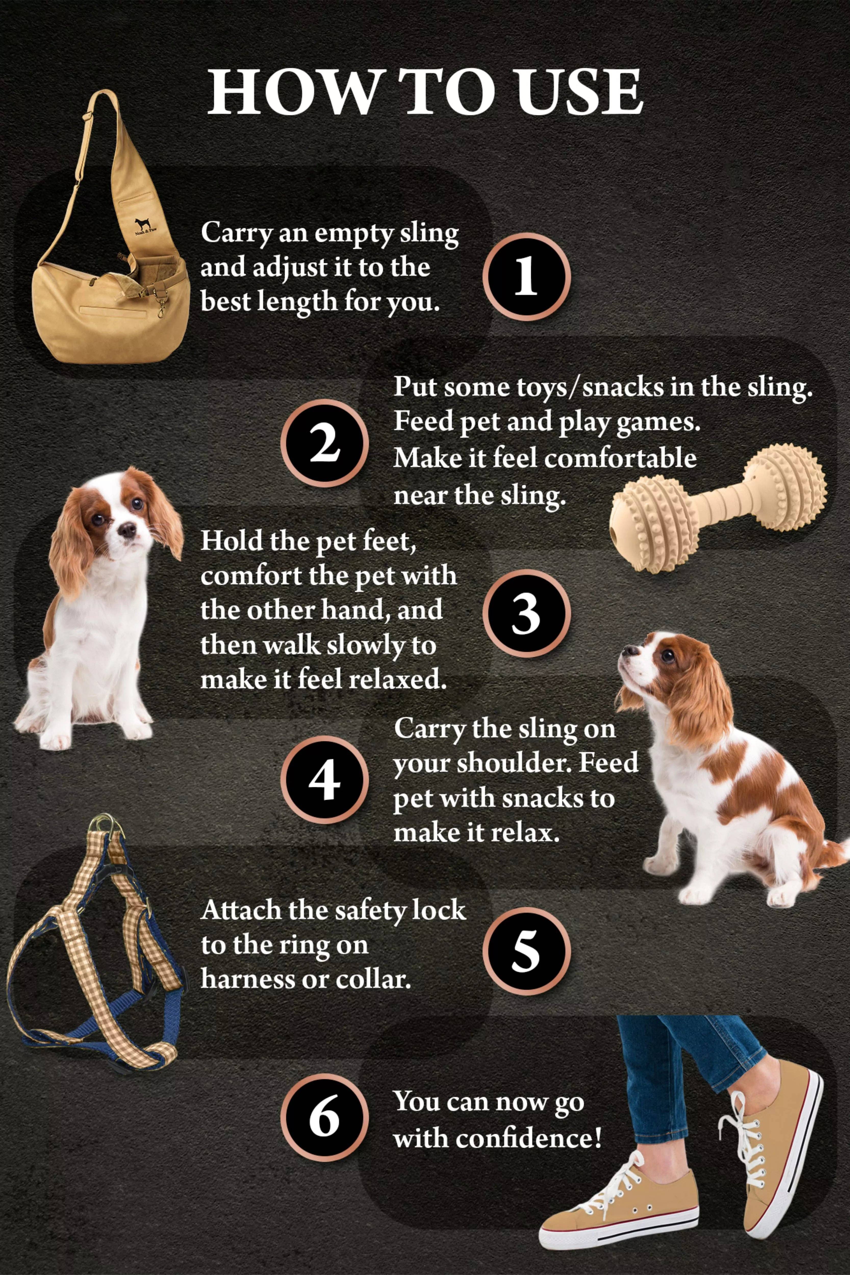 NOAH AND PAW LLC - Vente Caisse de transport – chat et chien - Porte-animal en bandoulière en cuir vegan avec triple sécurité31