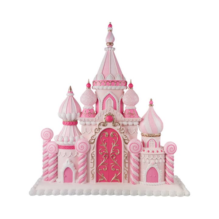 26in Pink Candy Castle for wholesale by December Diamonds