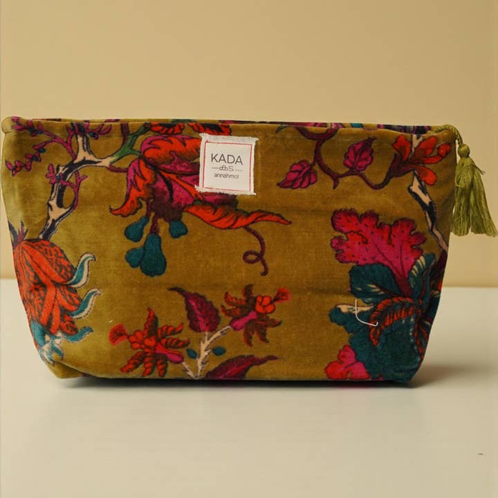 Annahmol - Wholesale Makeup/Cosmetic Bag - Velvet Cosmetic Bag/Pouch: Assorted Prints3