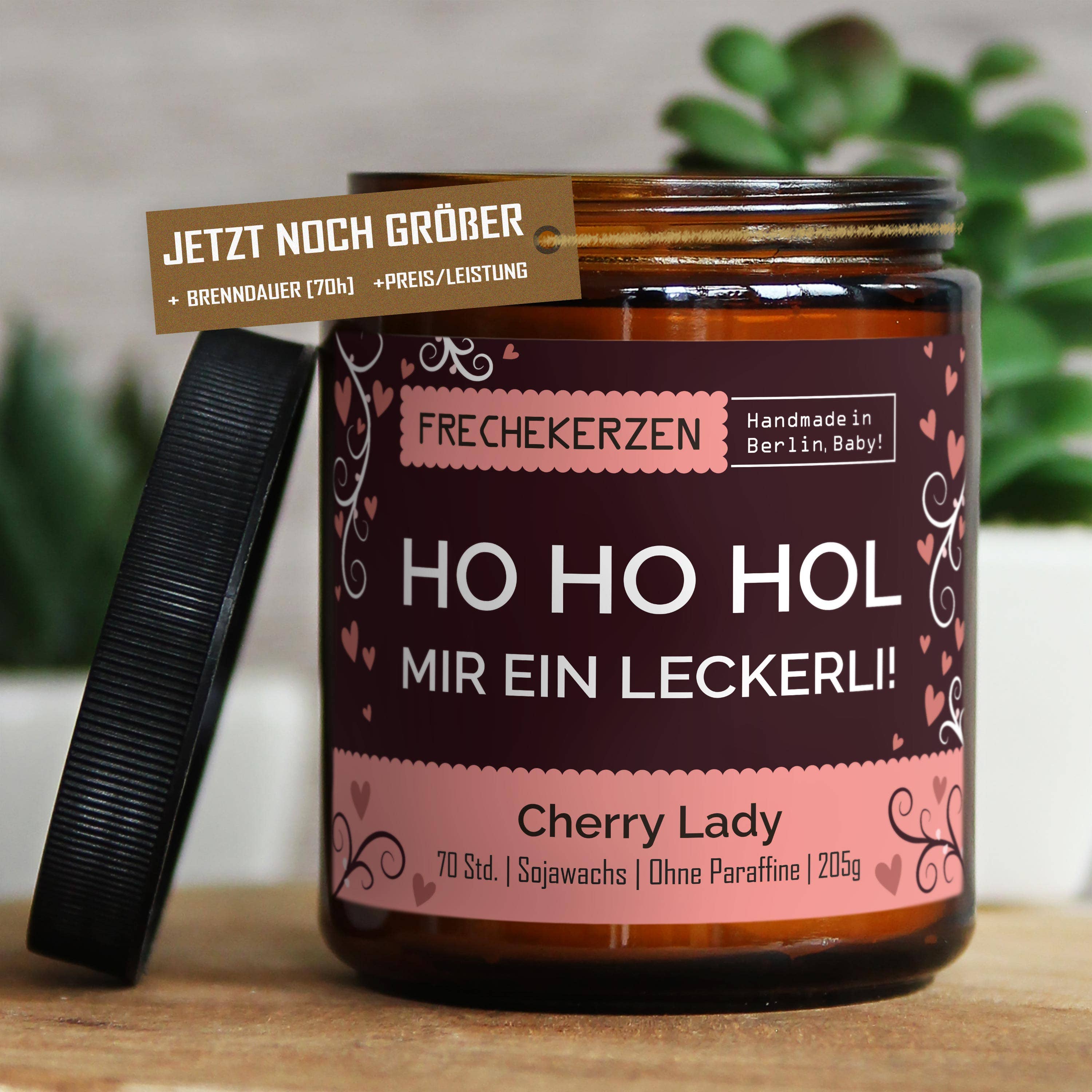 mysoy‎® Duftkerzen-Manufaktur - Wholesale Jar/Filled Candle - Cheeky Candle | ho ho get me a treat! | Gift Soy16