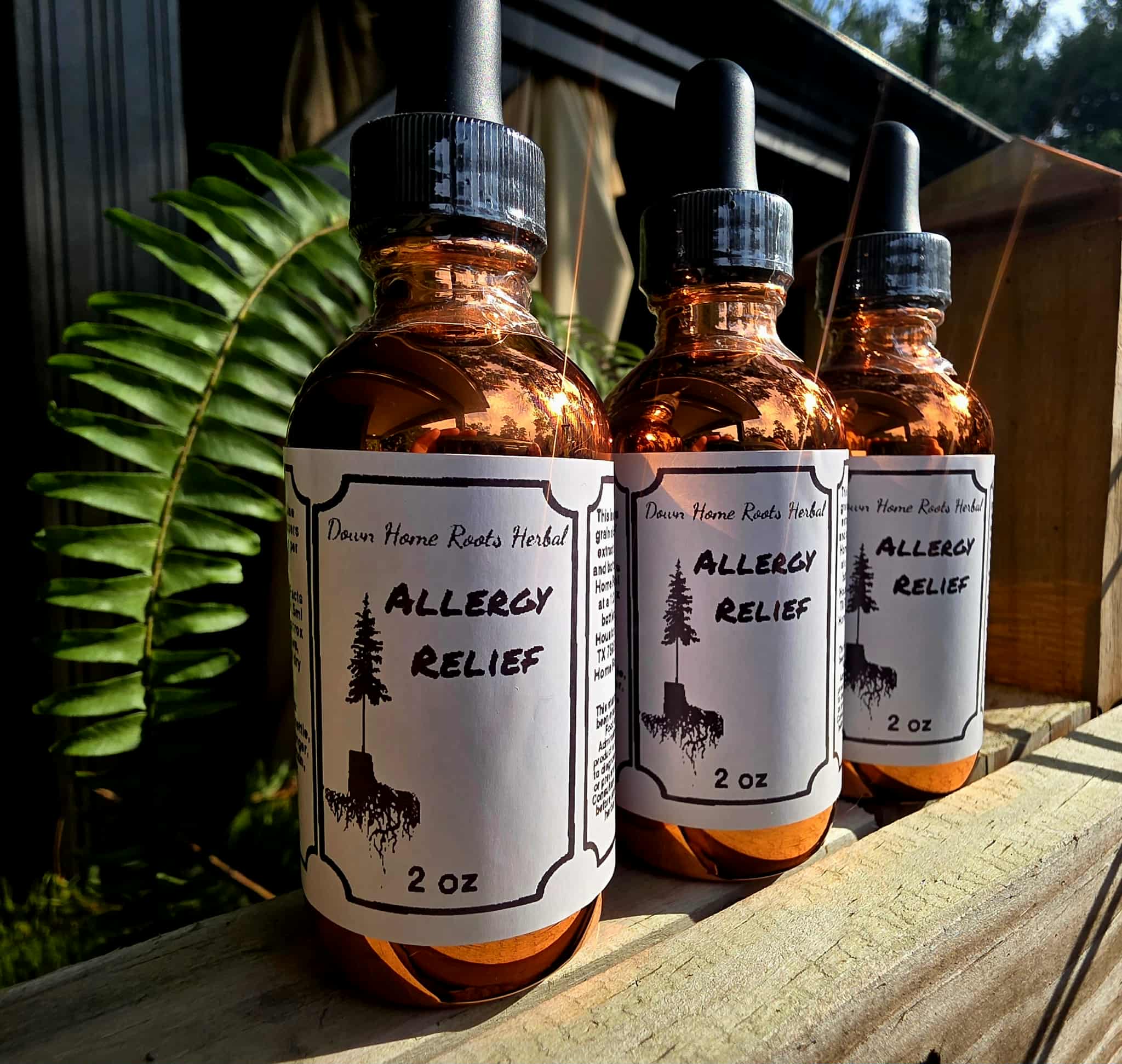 Down Home Roots Herbal - Wholesale Tincture - Allergy Relief Tincture1