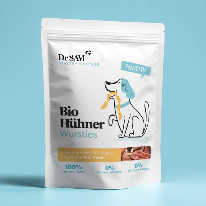 Gezonde kipworstjes als traktatie voor honden voor wholesale door DrSAM