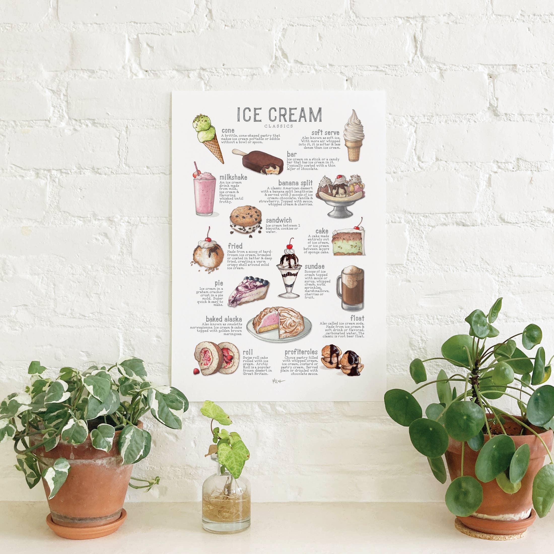 Yeesan Loh - Wholesale Poster - Poster / Ice Cream . Classics1