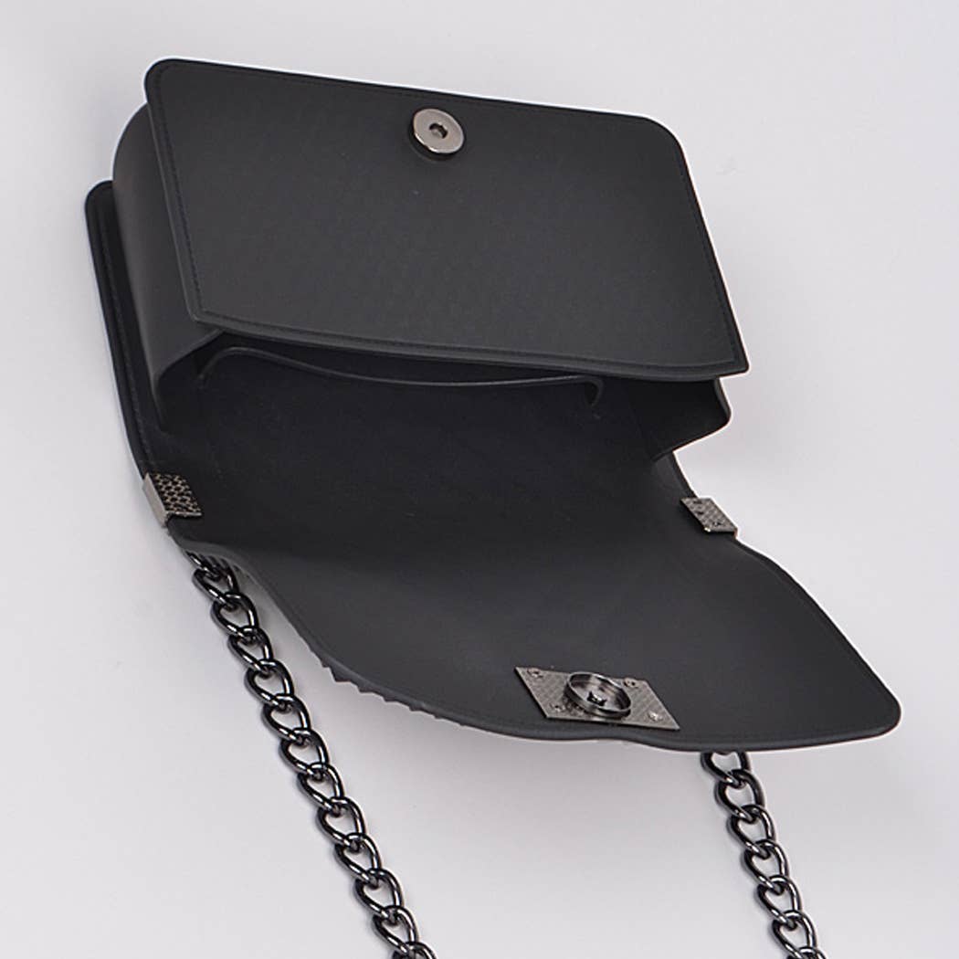 3AM BY H&D ACCESSORIES - Wholesale Crossbody Bag - Women's - Studded Monotone Clutch8