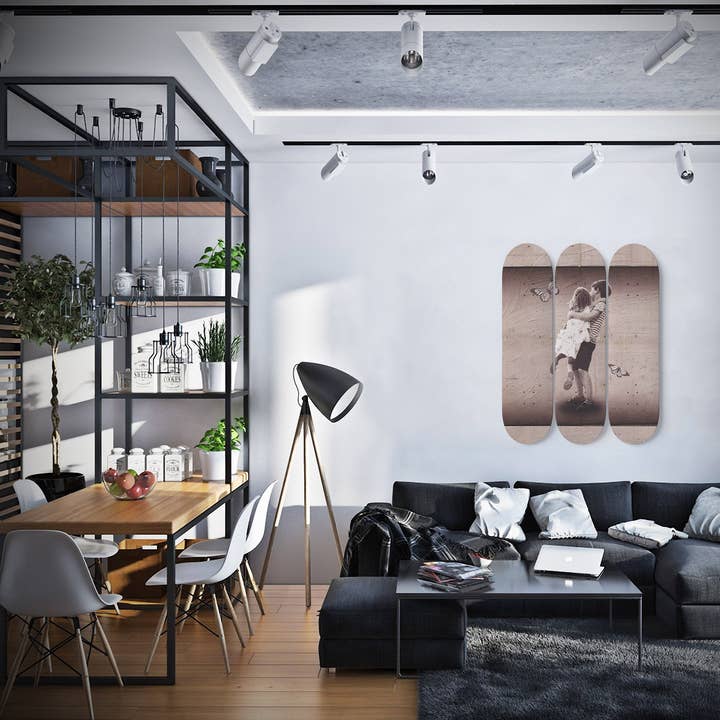 Banksy Big Brother Little Sister Love Inspired Art Aesthetic for wholesale by SkateboardArtsy