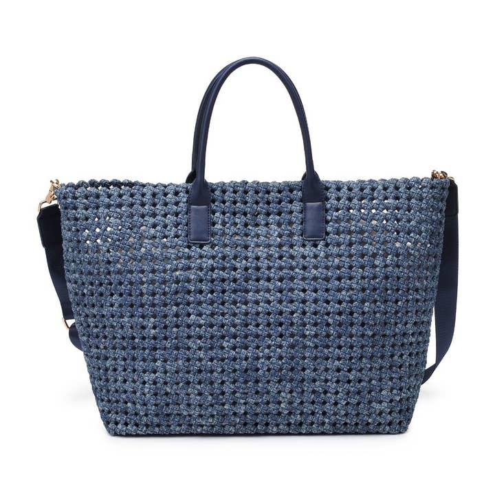 Sol and Selene - Vendita all'ingrosso Borsa tote - Donna - Borsa Grande Intrecciata a Mano Solstice21