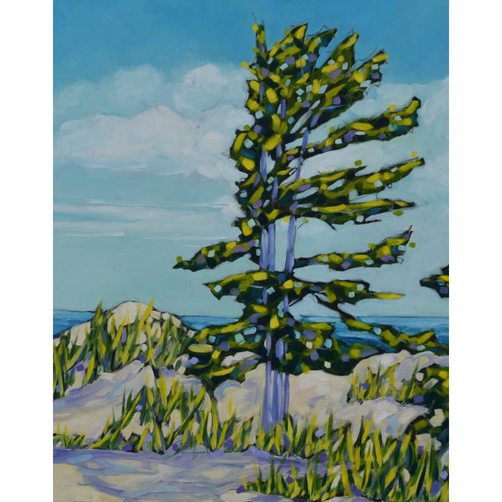 Print "Peace of Mind is Found at the Lake" Beach - Wall Art for wholesale by Dreese Fine Art