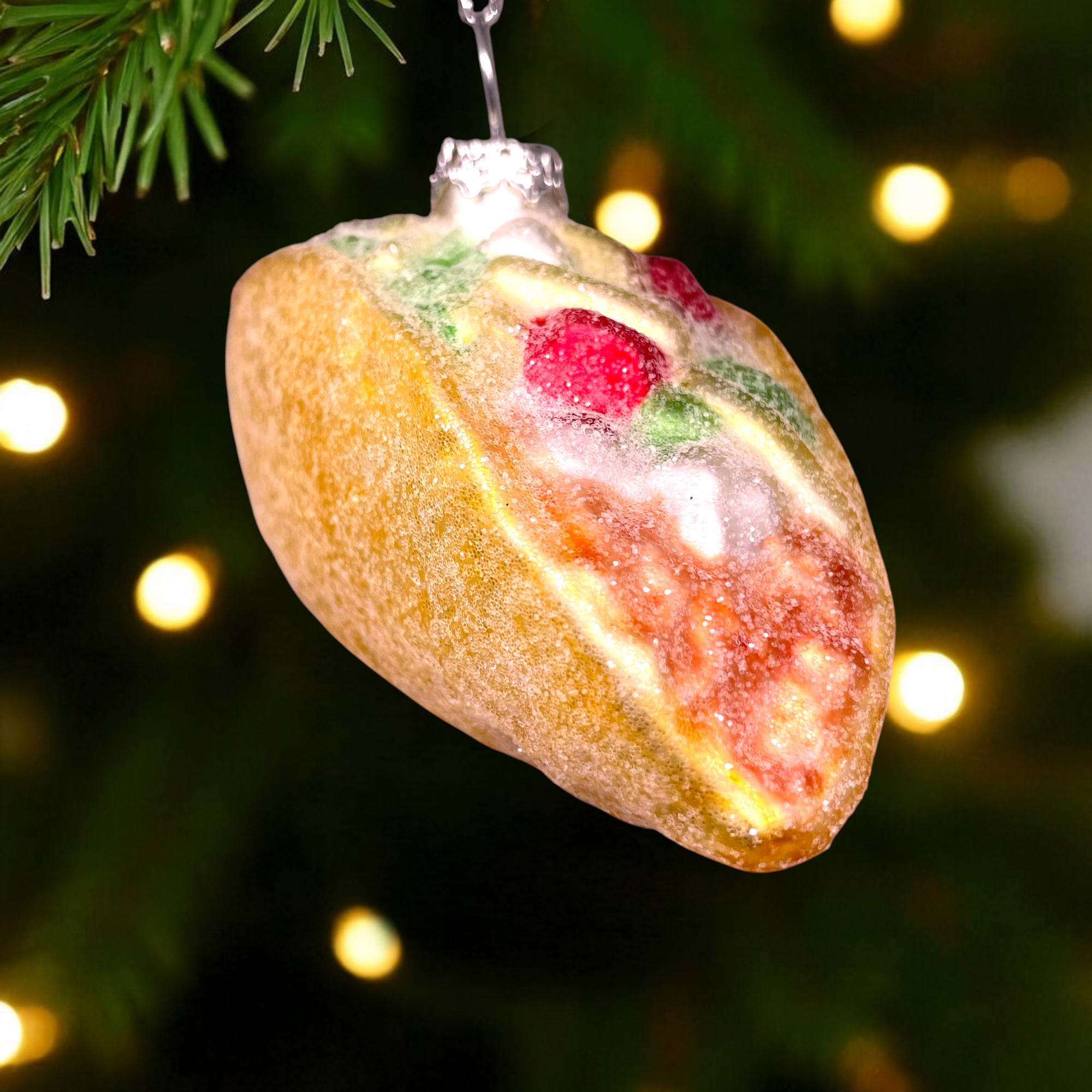 Noel Box - Wholesale Ornament - Taco Christmas Ornament – Glass Holiday Decoration2