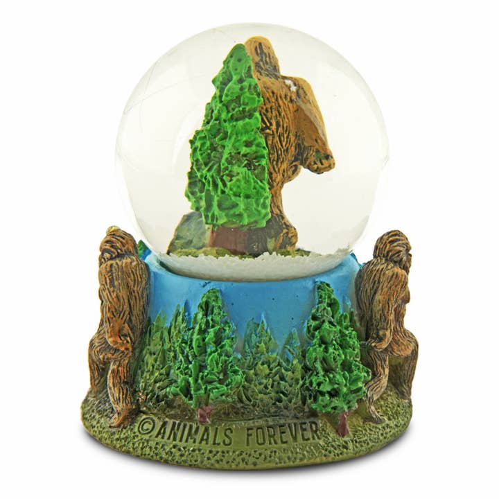 Animals Forever, Inc - Wholesale Snow Globe - Bigfoot 45mm Snow Globe {Requires namedrop, click customize}
