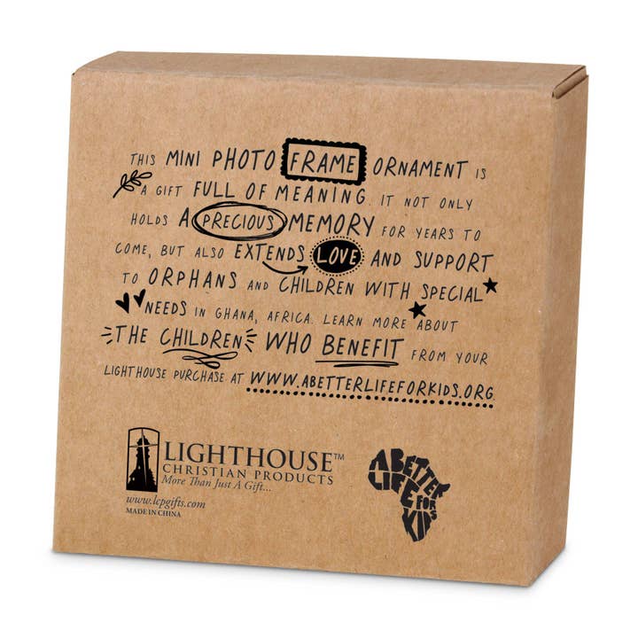 Dicksons - Wholesale Picture Frame - 🎄LCP Ornament Frame Friends Ribbon Hang1