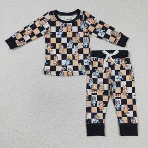 Bluey Kids 3 Pack Long Sleeve Graphic T-Shirt, Orange/Blue/Gray, 2T :  : Clothing, Shoes & Accessories