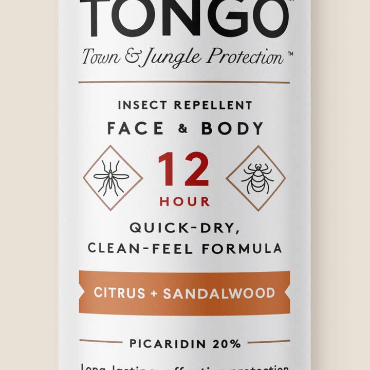 Grand Tongo - Wholesale Insect Repellent - Citrus + Sandalwood Insect Repellent