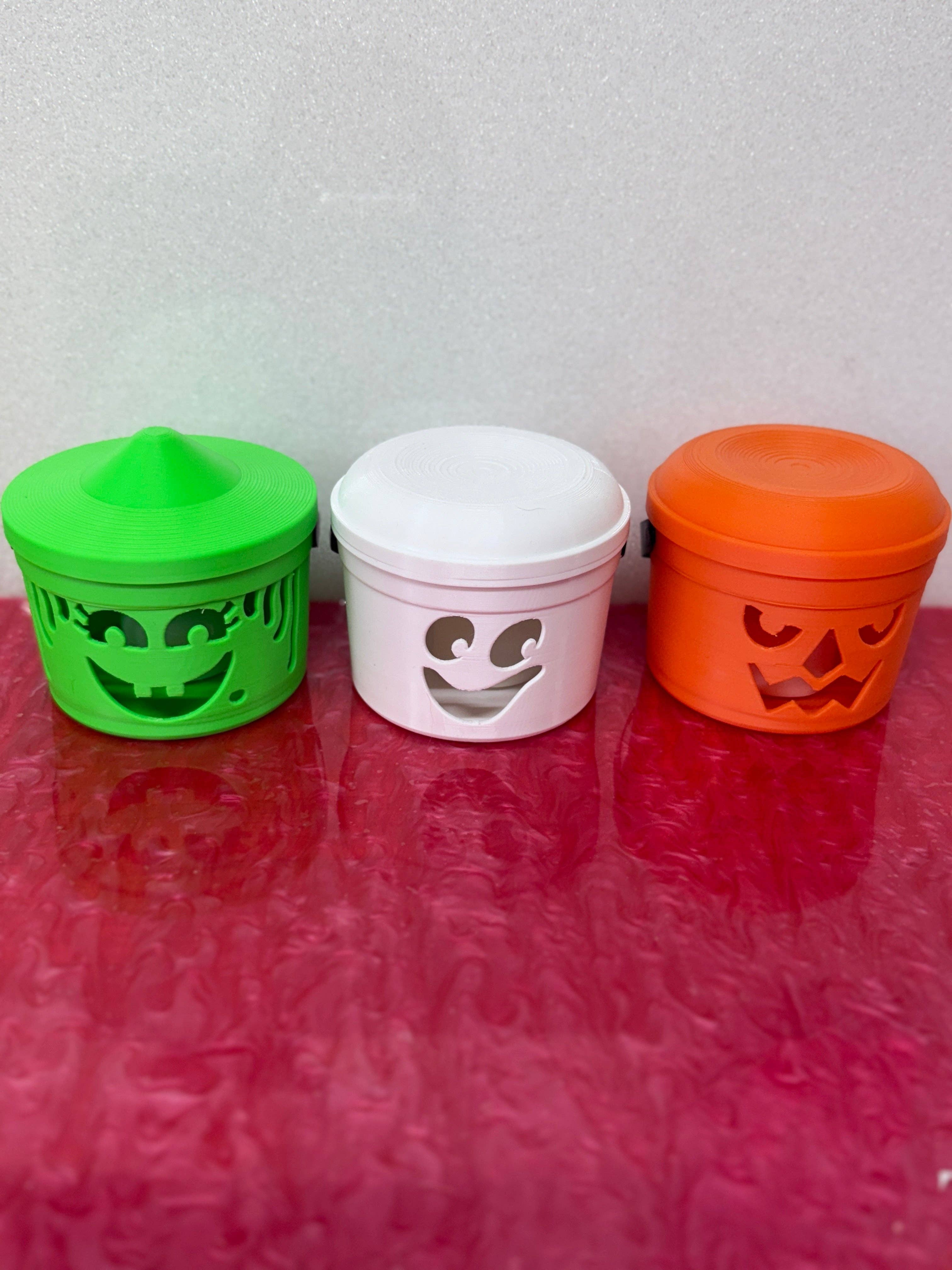 Eastbrook Trading - Vente Bougeoirs - Lumières Boo Bucket (bougie chauffe-plat LED incluse)2