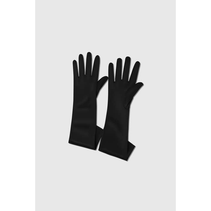 BABEYOND - Wholesale Gloves - Women's - 15" Long Stretchy Satin Flapper Gloves