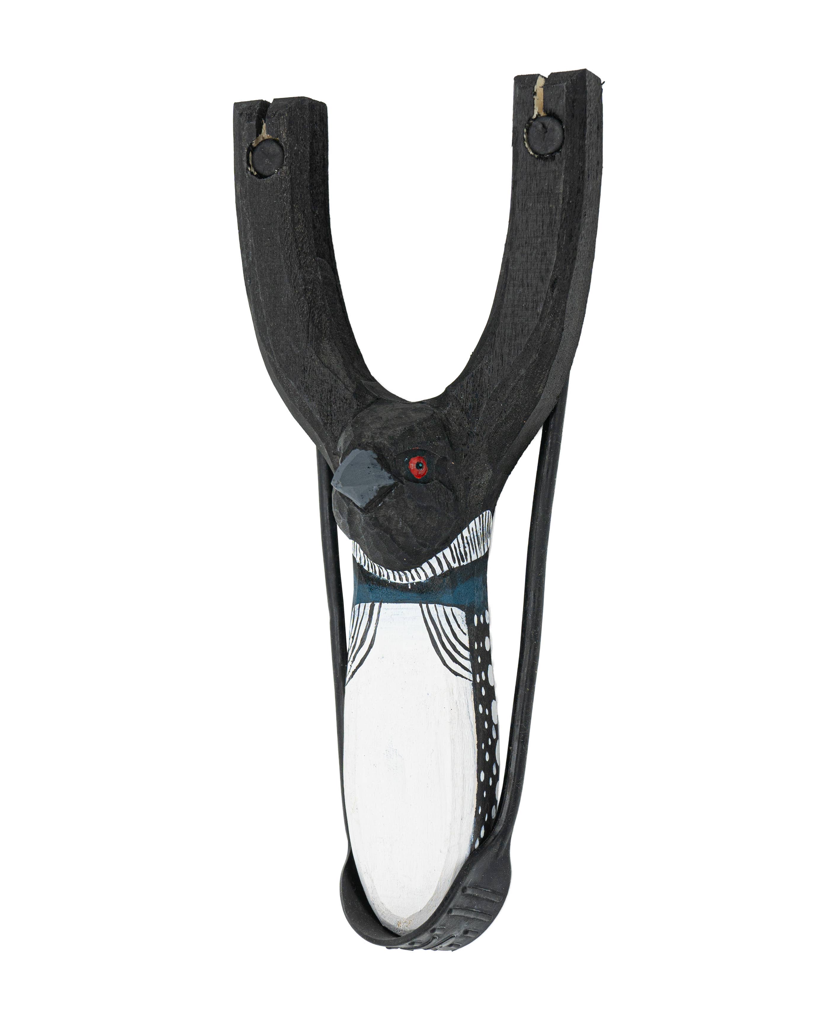 Pawnee Bill’s - Vendita all'ingrosso Fionda - Bambini - Fionde in legno con teste di animali in resina4